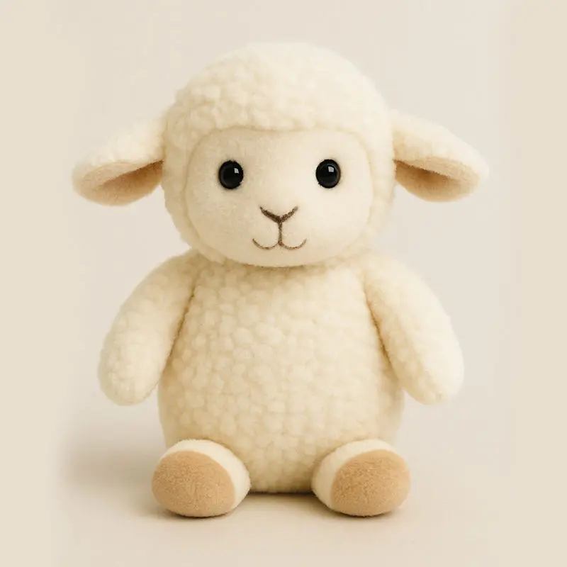 Cute Sheep Teddy (Red)