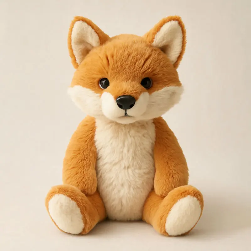 Cute Wolf Teddy (Red)