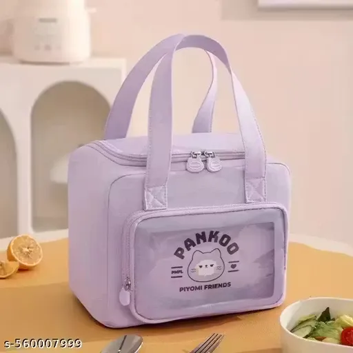 Large Capacity 8L Insulated Lunch Bag, Portable Insulated Lunch Bag, Lunch Box Bag with Zipper, Multi-Function Polyester Durable Lunch Box Bag, Multi-Color Solid Leak-Proof Ice Bag, Lunch Box Bag, Unisex, for Travel, Picnic,, non-food contact