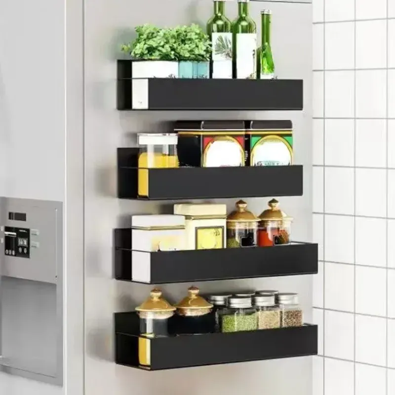 Magnetic Spice Storage Rack Standing Type for Home Kitchen Fridge