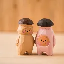 Classic Wood Crafts Unique Hand-Painted Mushroom