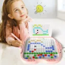 Magnetic Sketchpad Pen Color Puzzle & Chessboard Erasable Educational Toys for Children Baby Painting & Graffiti